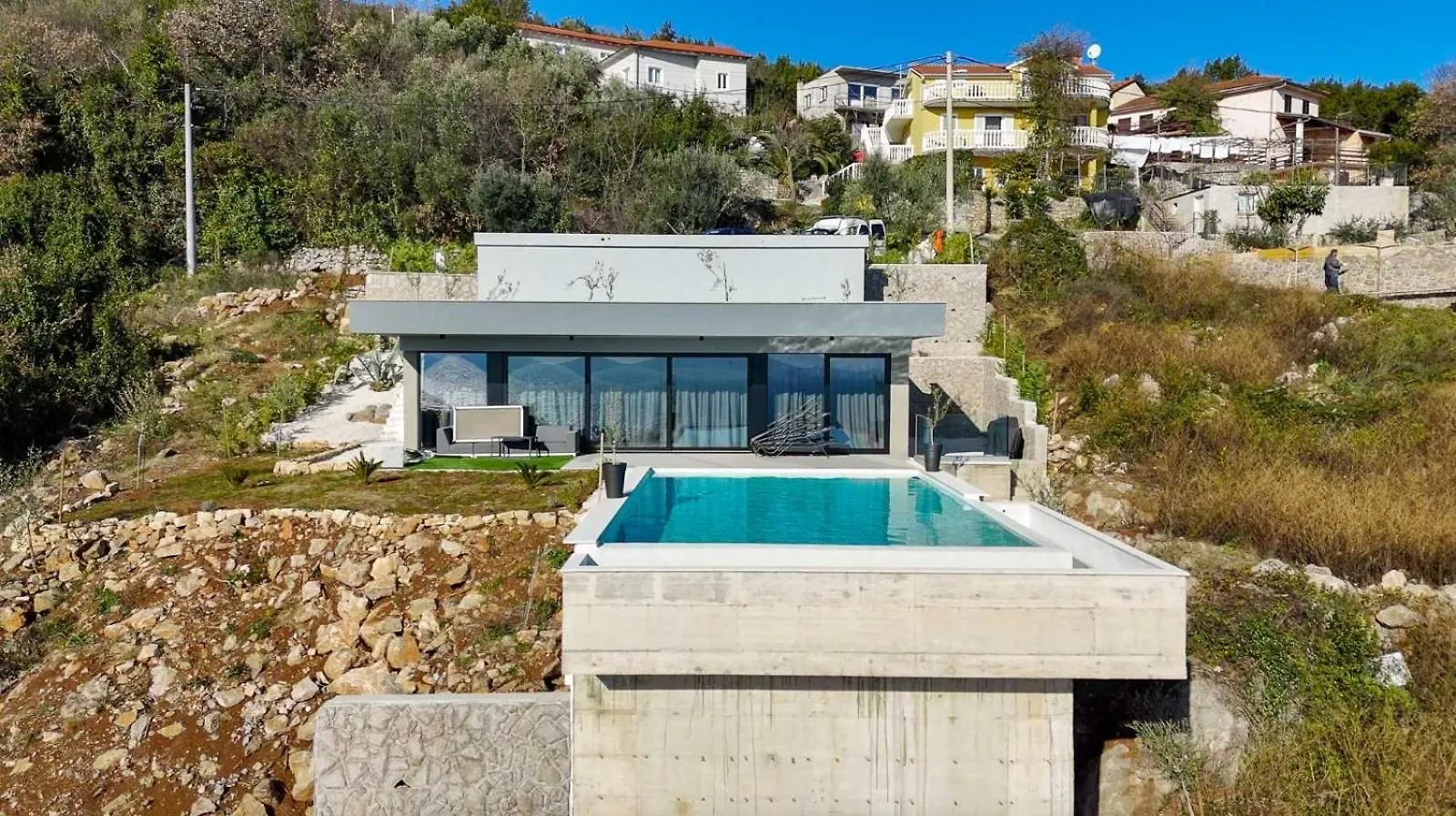 Villa Sea Level With Beautiful View, Medveja Lovran Croatia